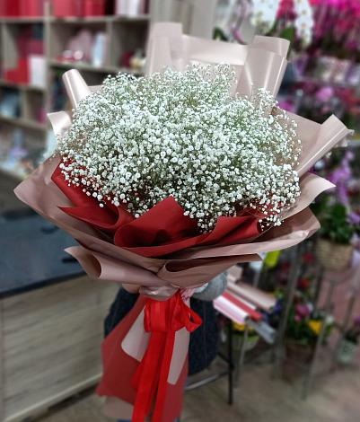 Букет цветов из: Гипсофила в Новом Городке