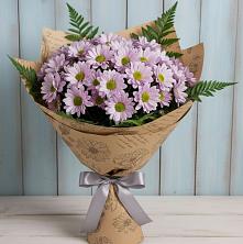 Букет цветов из:  Хризантемы в Новом Городке