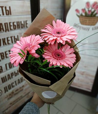 Букет цветов из: Герберы в Новом Городке