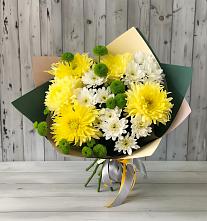 Букет цветов из:  Хризантемы в Новом Городке