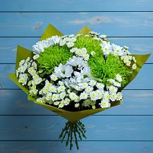 Букет цветов из:  Хризантемы в Новом Городке