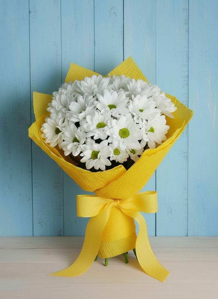 Букет цветов из: Хризантемы в Новом Городке