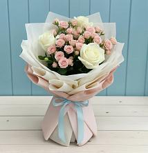 Букет цветов из:  Розы в Новом Городке