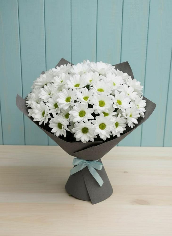 Букет цветов из: Хризантемы в Новом Городке