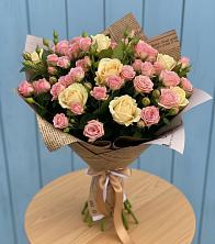 Букет цветов из:  Розы в Новом Городке