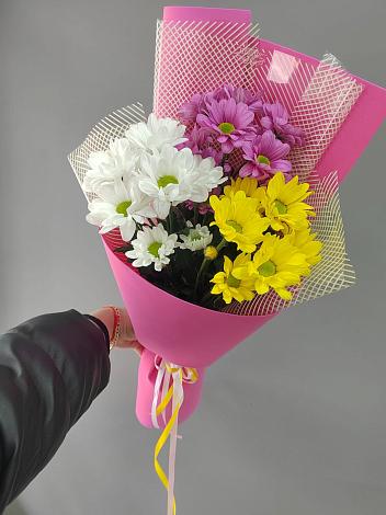 Букет цветов из: Хризантемы в Новом Городке