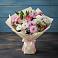 Букет цветов из: Хризантемы, Альстромерии и Розы в Новом Городке